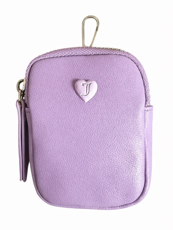 Juicy Couture Handbags - Juicy Couture Lavender Mini Pouch/Bag Charm/Keys/Airpods Holder